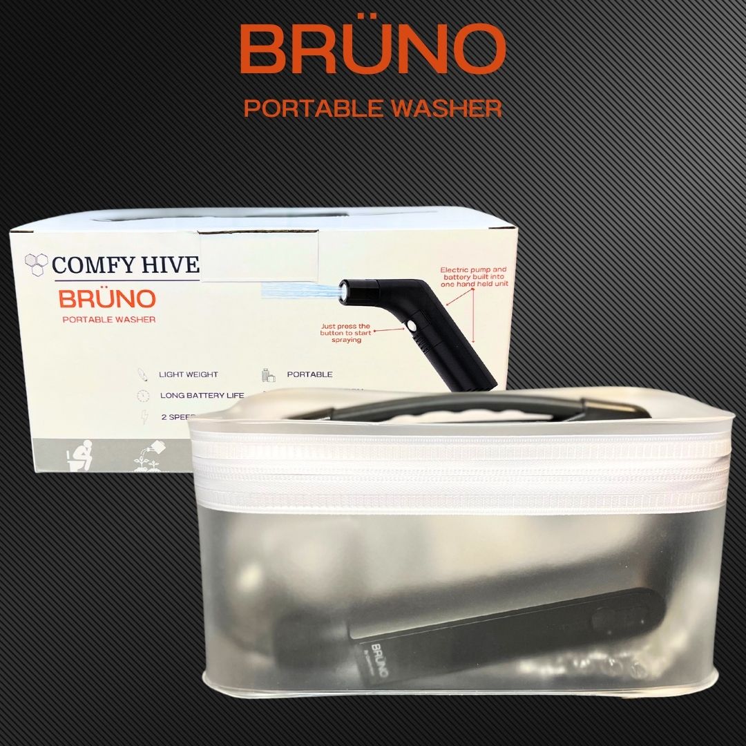 BRÜNO - Portable Electric Bidet - Black